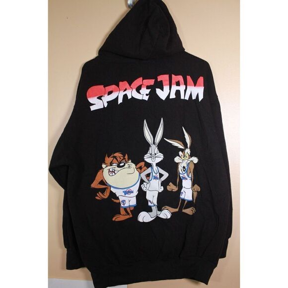 Vintage LIFE Space Jam Hoodie - Size XXL - Picture 4 of 5
